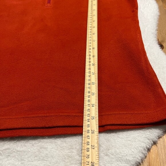 Patagonia Synchilla Mens Red Quarter Zip BSM Alpine Fleece Pullover Sweater Sz S - Picture 12 of 12